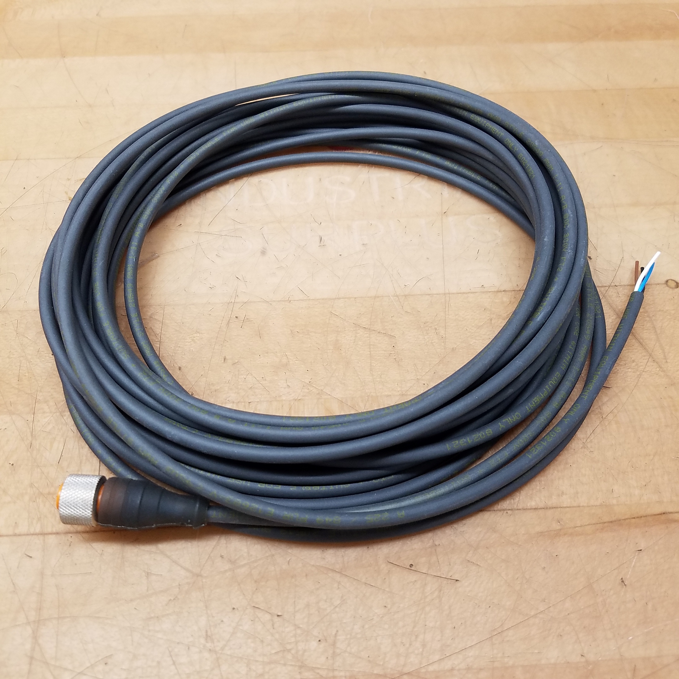 PUR E12683-V Molded Cordset 4 Pole AWM Style 20549, 80C, 300